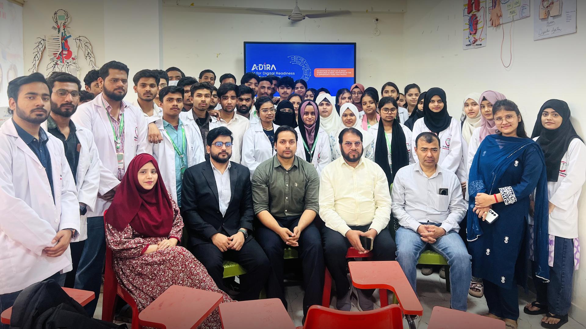 Nitish Bhardwaj AI training at Cribs Institute